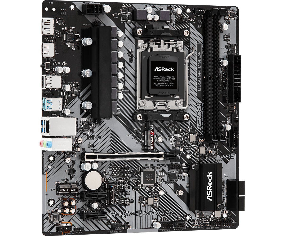 Asrock B650M-H/M.2+ AM5 - billede 4