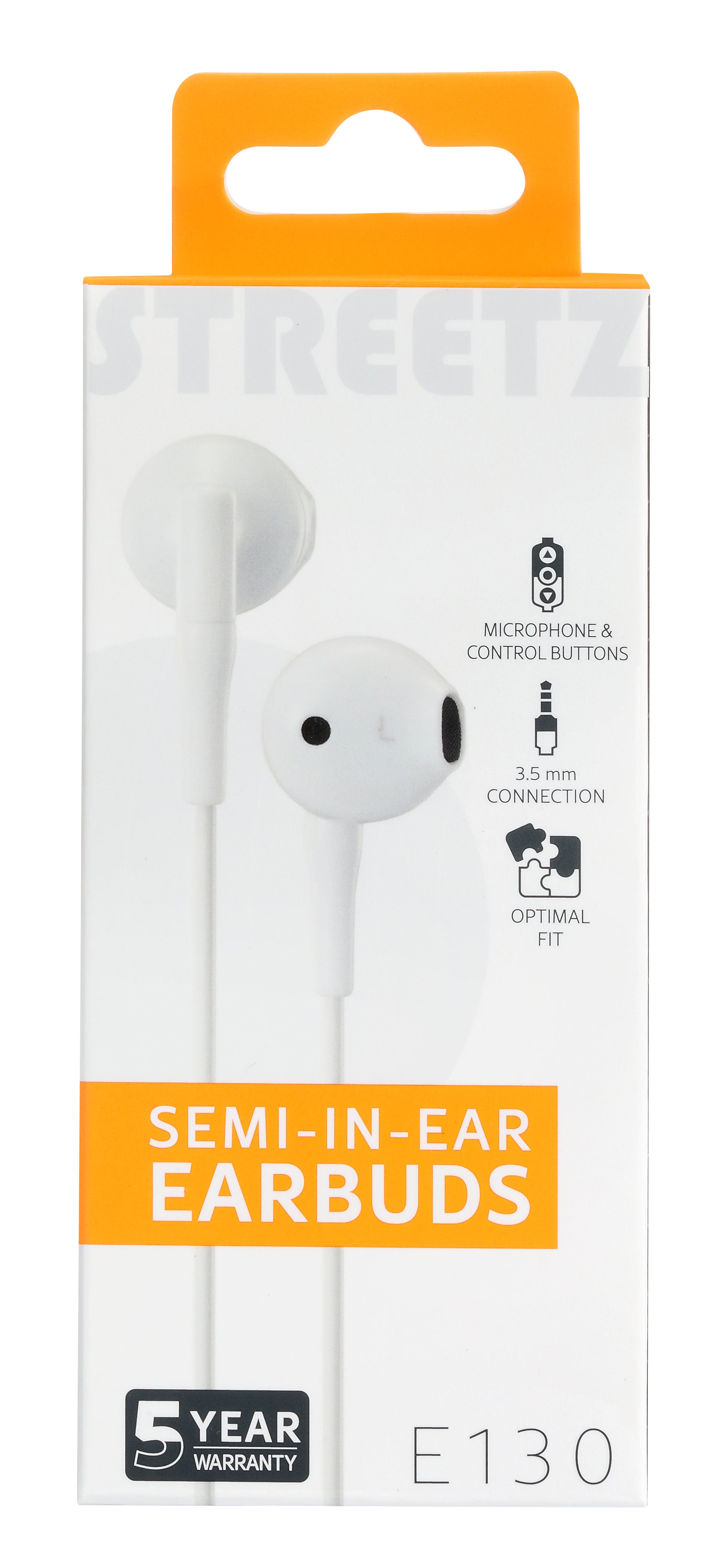 E130 Semi-in-ear earbu 3,5mm - billede 5