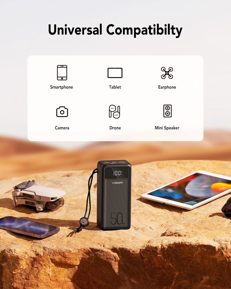 50000 mAh Powerbank PD22