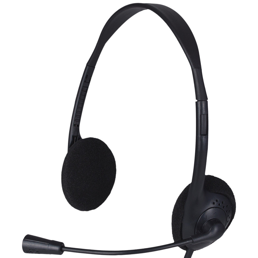 USB Headset Bulk - Sort - billede 2