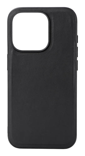 iPhone 15 Pro Læder Cover Magserie – Sort – Buffalo