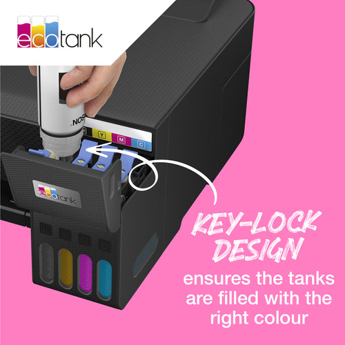 EcoTank 104 - Blækpatron Cyan