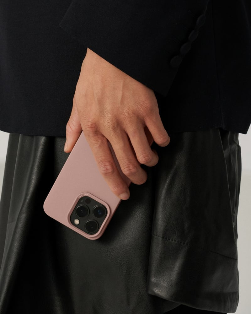 iPhone 15 Pro Max MagSafe Cover – Dusty Pink – Nudient - billede 2
