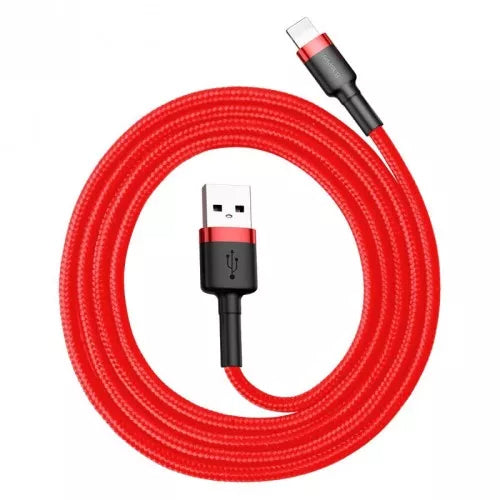 Kabel USBA/Lightning 0.5m RD/BK