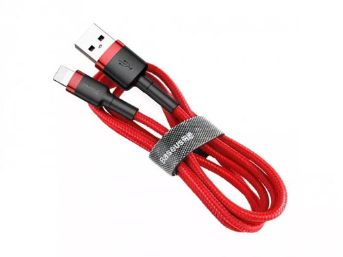 BASEUS Cable - CALKLF-R09 - USB - IPHONE LIGHTNING 2A 3M Red-Black