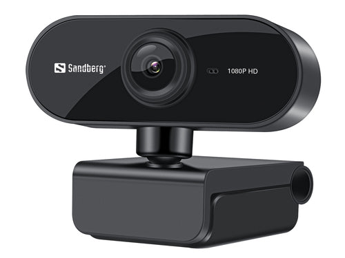 USB Webcam Flex 1080P HP Sort