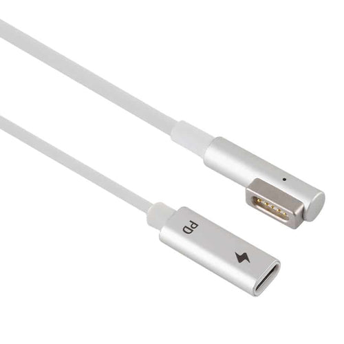 5 Pin magnetic head (L Head the First Gen) to Type-C PD Quick Charge Adapter