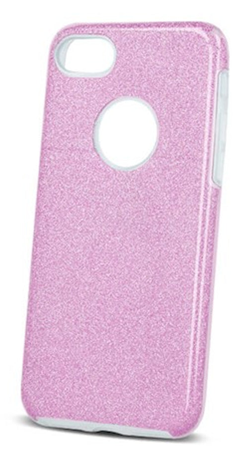 iPhone 16e / 17e Cover Glitter 3-i-1 – Pink - billede 3