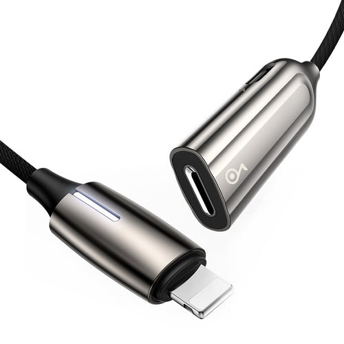 Adapter connector - IPHONE lightning - IPHONE lightning x2 CALL55-0A gray