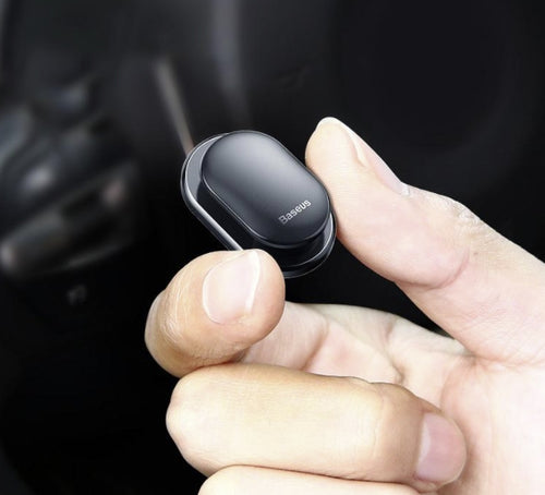 4Pcs/Set BASEUS Small Shell Vehicle Hook Car Mount Holder - Black