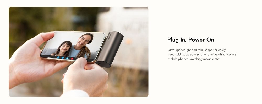 PLUGON 5000 mAh m/Stand S