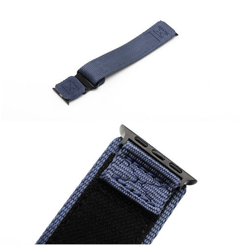 FORCELL Velcro Nylon Strap for Apple Watch - Blue - 38/40/41 mm