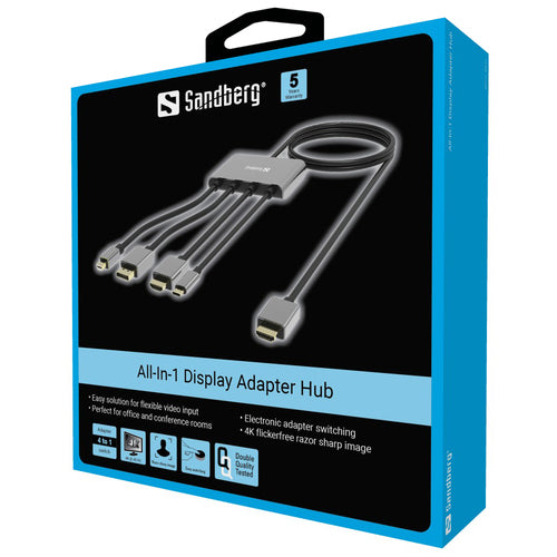 Sandberg All-In-1 Display Adapter Hub