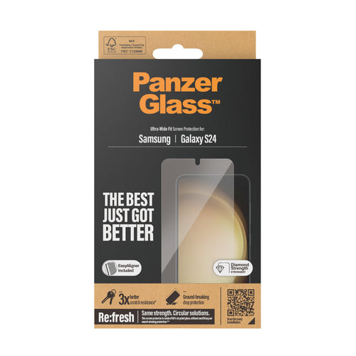 PG Screen Protector Galaxy S24 Ultra-Wide Fit wA