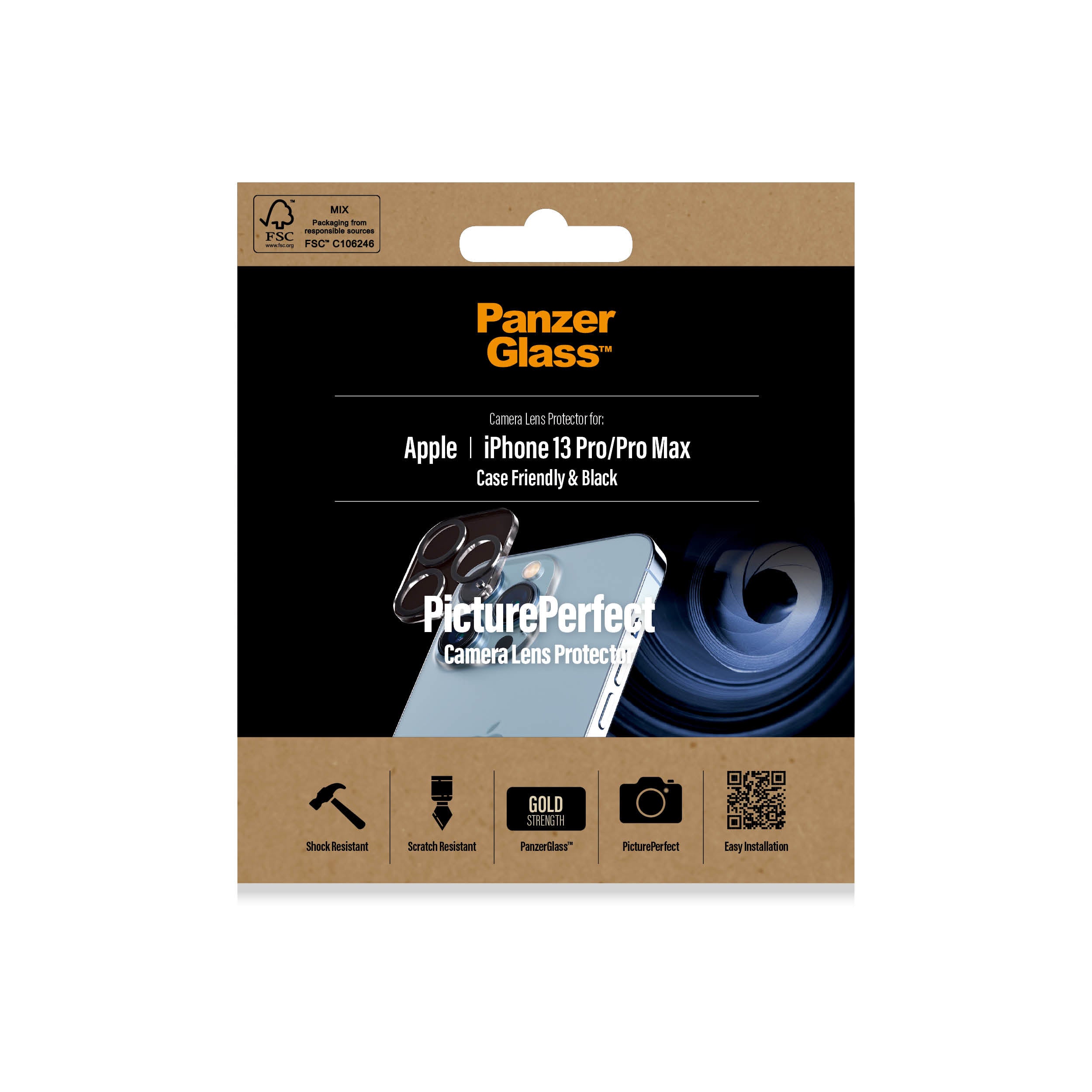 PanzerGlass Camera Protector for iPhone 13 Pro/Pro Max - billede 2