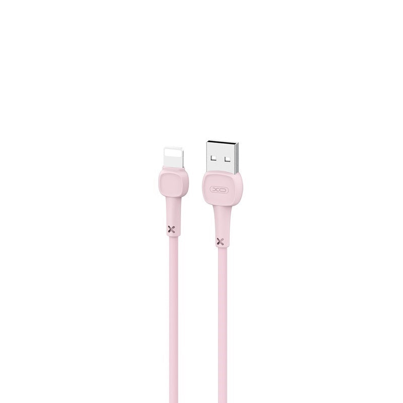 XO Cable NB132 USB - Lightning 1,0 m 2A pink