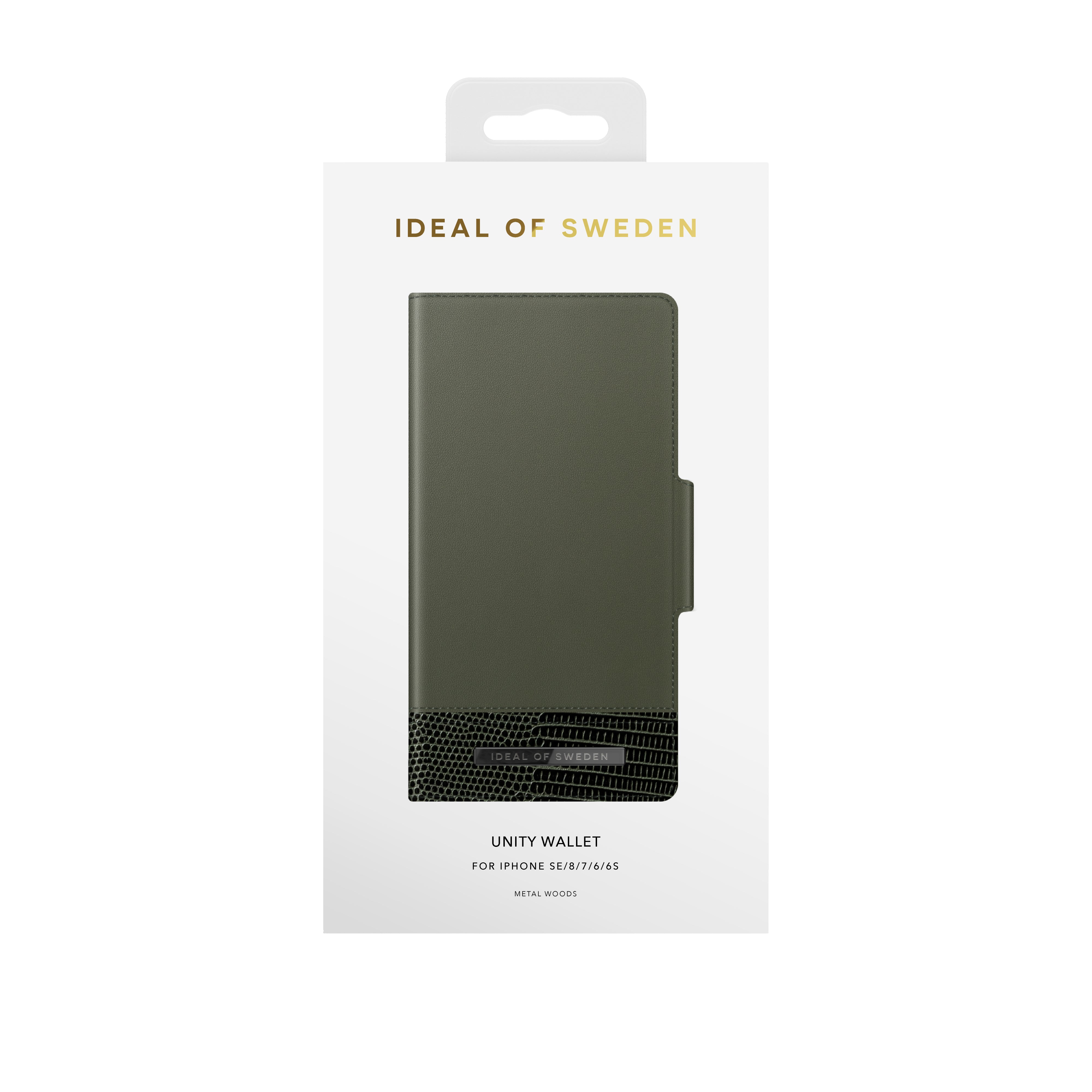 iPhone 6/6S/7/8/SE Wallet Flip Cover Unity Metal Woods – Ideal of Sweden - billede 8