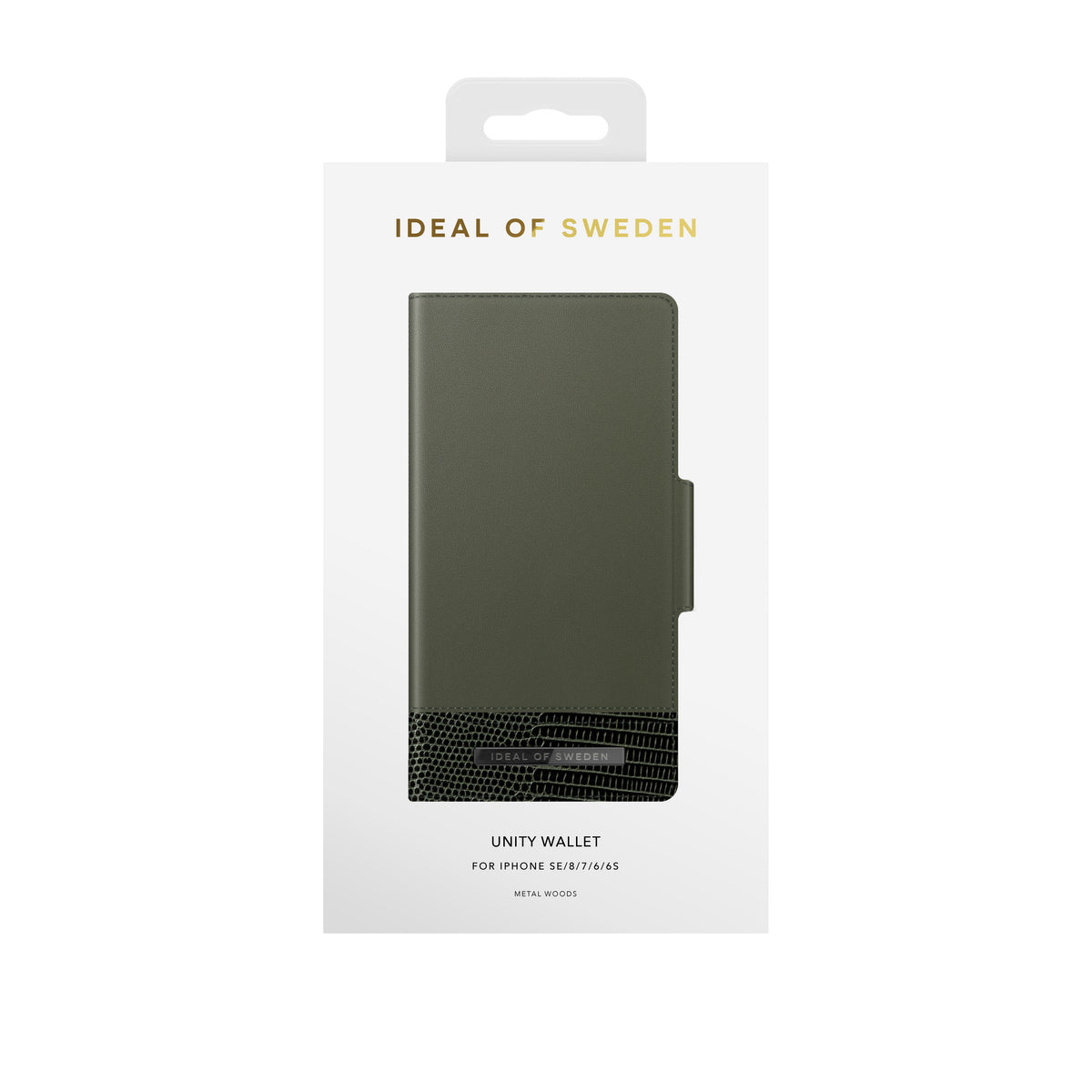 iPhone 6/6S/7/8/SE Wallet Flip Cover Unity Metal Woods – Ideal of Sweden - billede 8