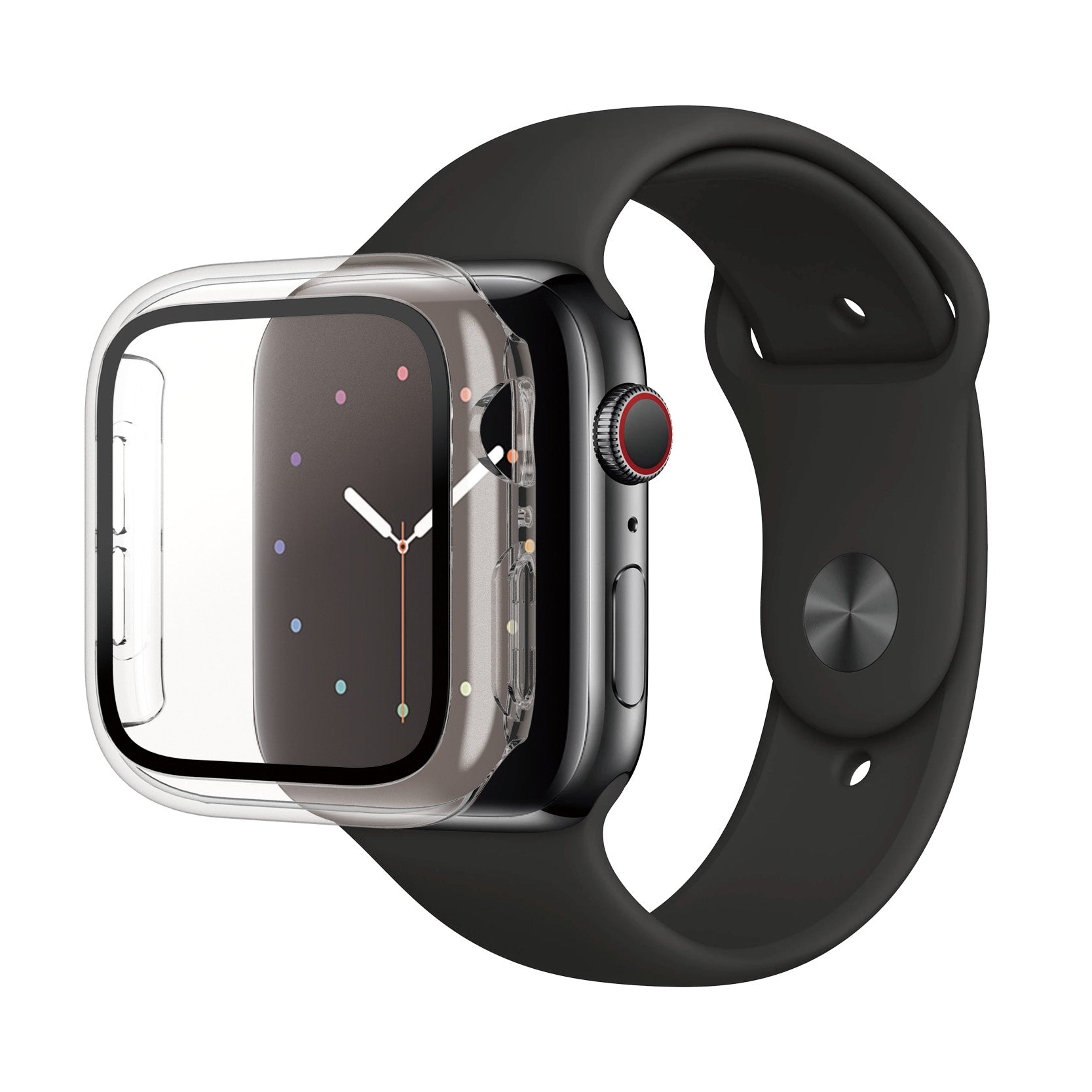 PanzerGlass Full Body Apple Watch 4/5/6/SE (44 mm) Clear (AB - EOL - billede 5