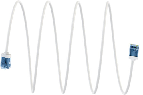 5m Cat6 Patchkabel Hvid
