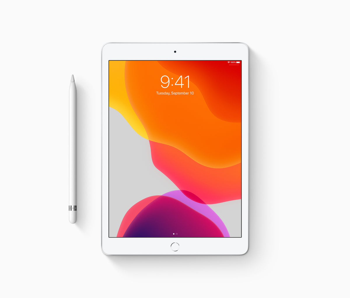 iPad7 Sølv 128GB WiFi Gr.A - billede 2