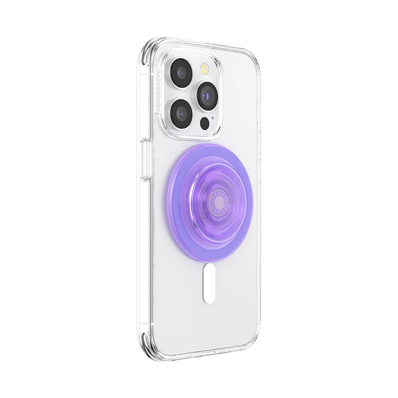 POPSOCKETS PopGrip for Magsafe Lavender Translucent - billede 8