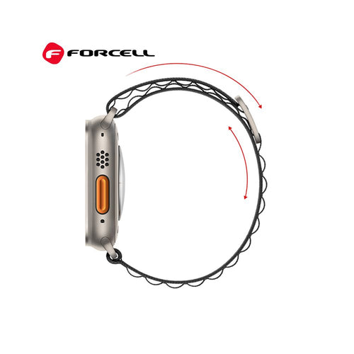 FORCELL Strap for Apple Watch - Black - 38/40/41 mm