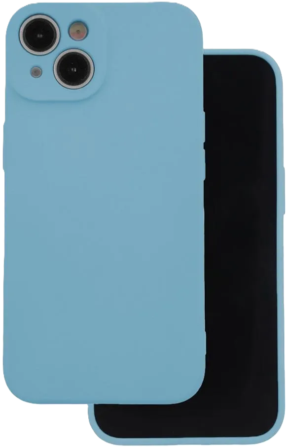 iPhone 16 Sillicone Sky – Blå
