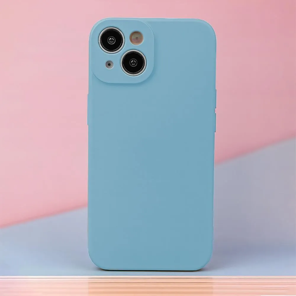 iPhone 16 Sillicone Sky – Blå