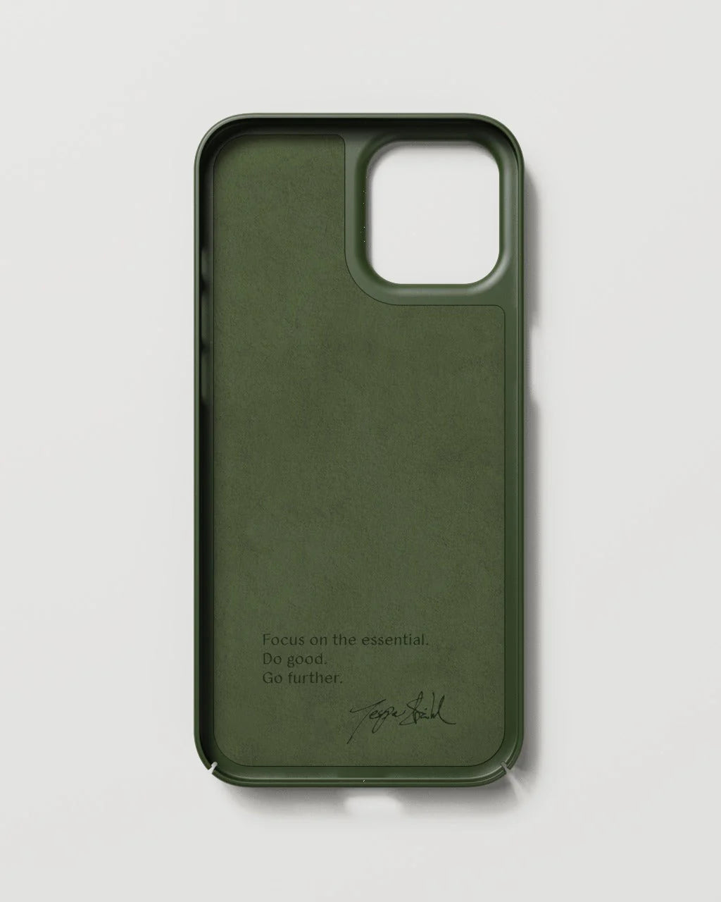 Nudient iphone 12 Pro max Pine Green