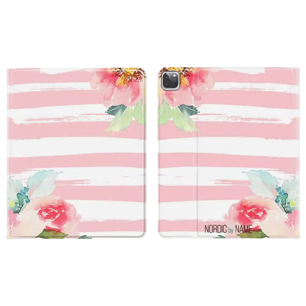 iPad air4/11 pro blomst lyserød