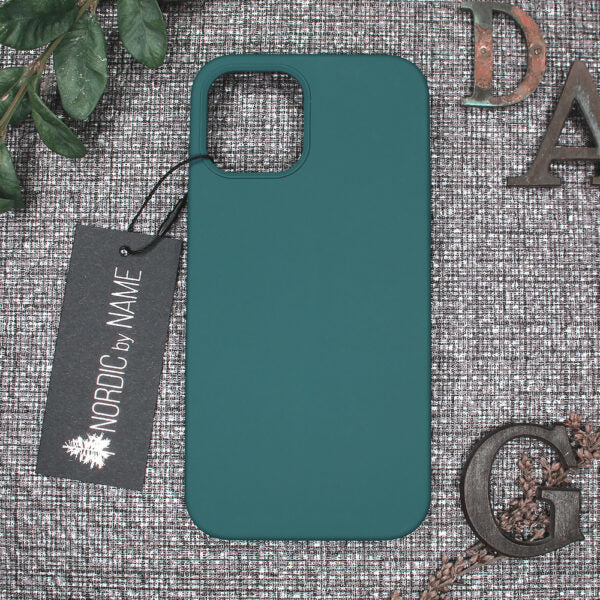iPhone 12 Pro Max Silicone Cover Petroleum