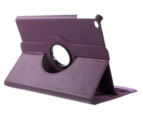 iPad Air / Air 2 / 9,7 Tablet Cover med 360° Stand – Lilla - billede 4