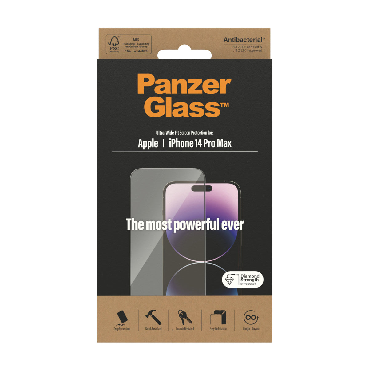 PanzerGlass iPhone 14 Pro Max UWF AB - billede 3