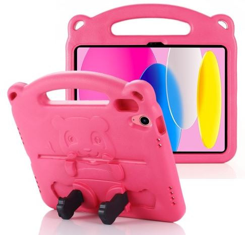 iPad 10,9 - børnecover - handgrip - lyserød - billede 2
