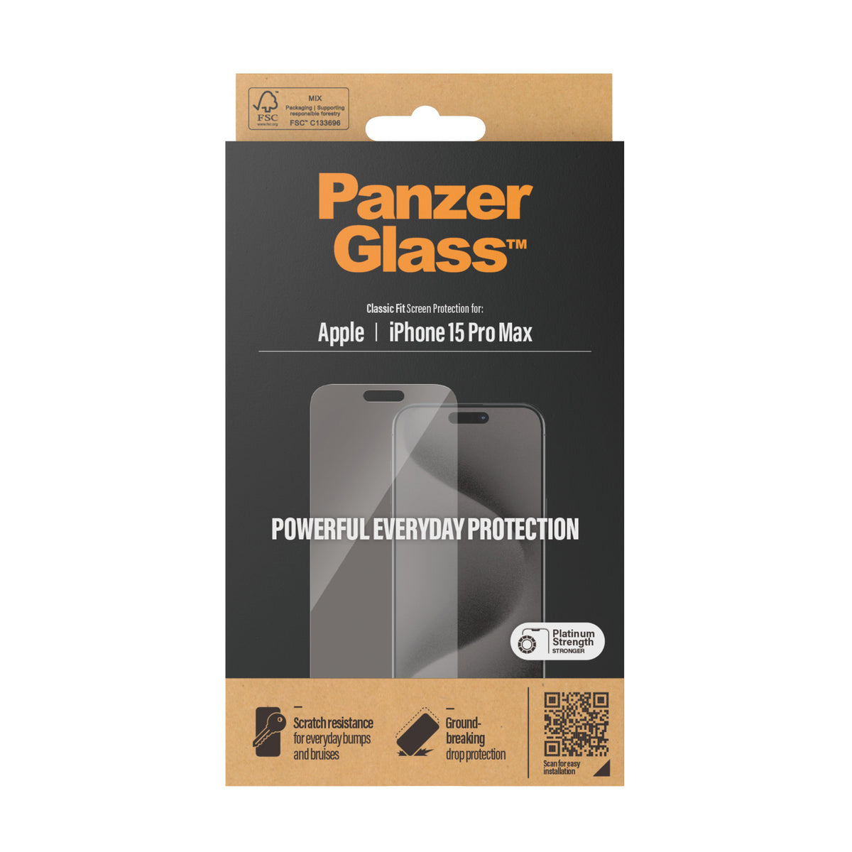 PanzerGlass iPhone 15 Pro Max - billede 3