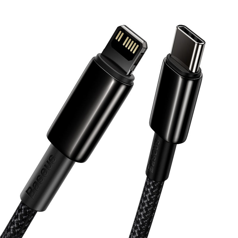 BASEUS USB Cable - Tungsten black CATLWJ-A01 Type-C -  lightning 2M 20W black - billede 7