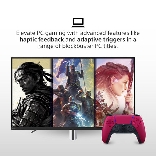 PS5 Dual-Sense Contr Rød