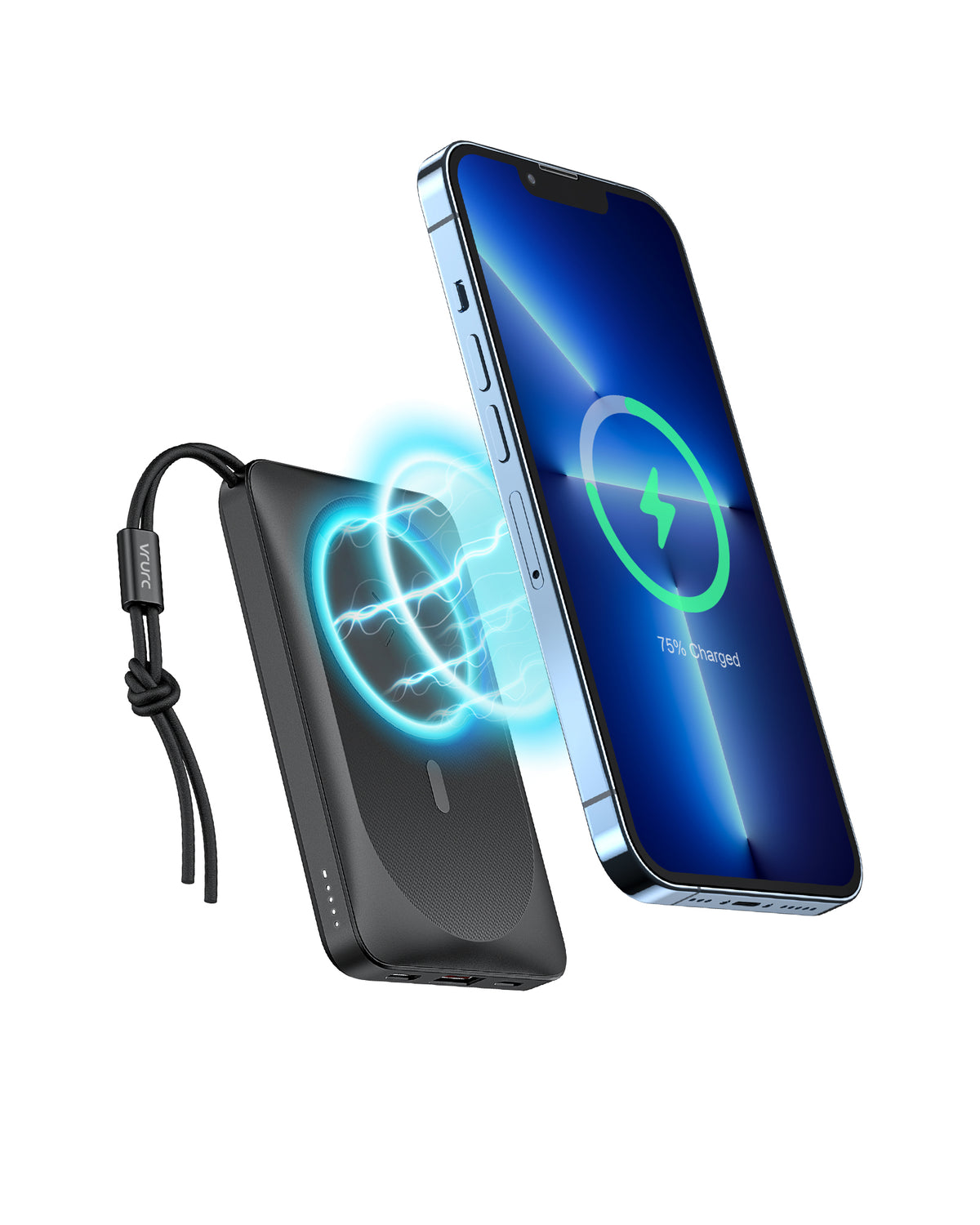 Magon 10000 mAh Magnetic - White