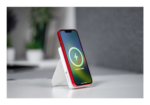 MagStand 10000mAh 20W Hvid
