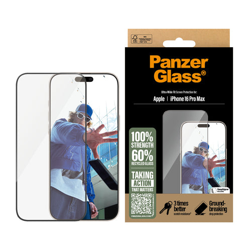 PanzerGlass iPhone 16 Pro Max  Ultrawide Fit