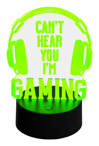 3D Lampe - CANT HEAR YOU