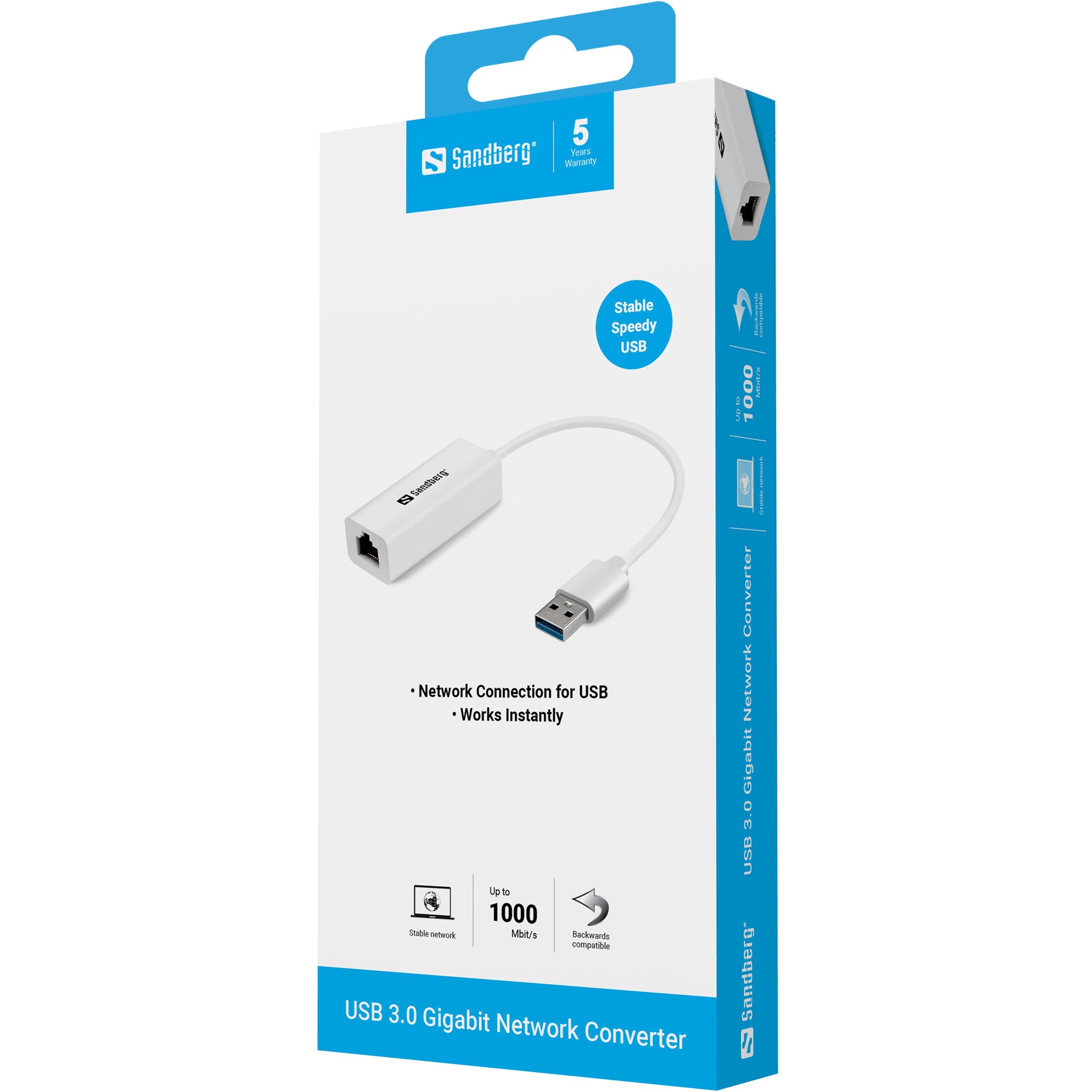 USB3 til Gigabit Net adapter - billede 2