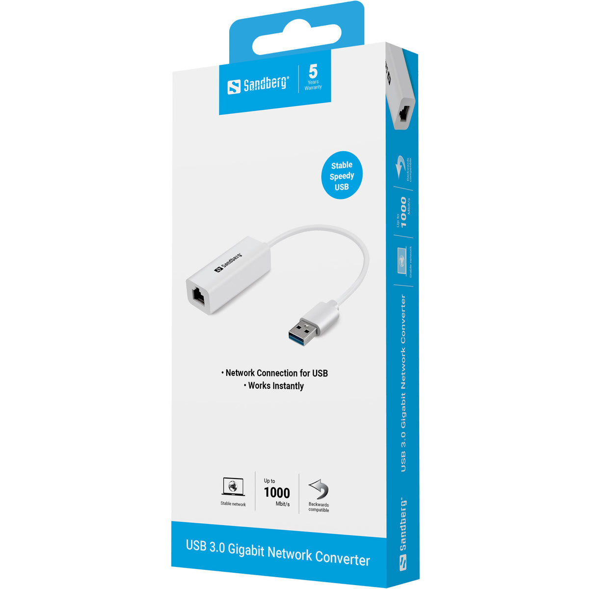 USB3 til Gigabit Net adapter - billede 2