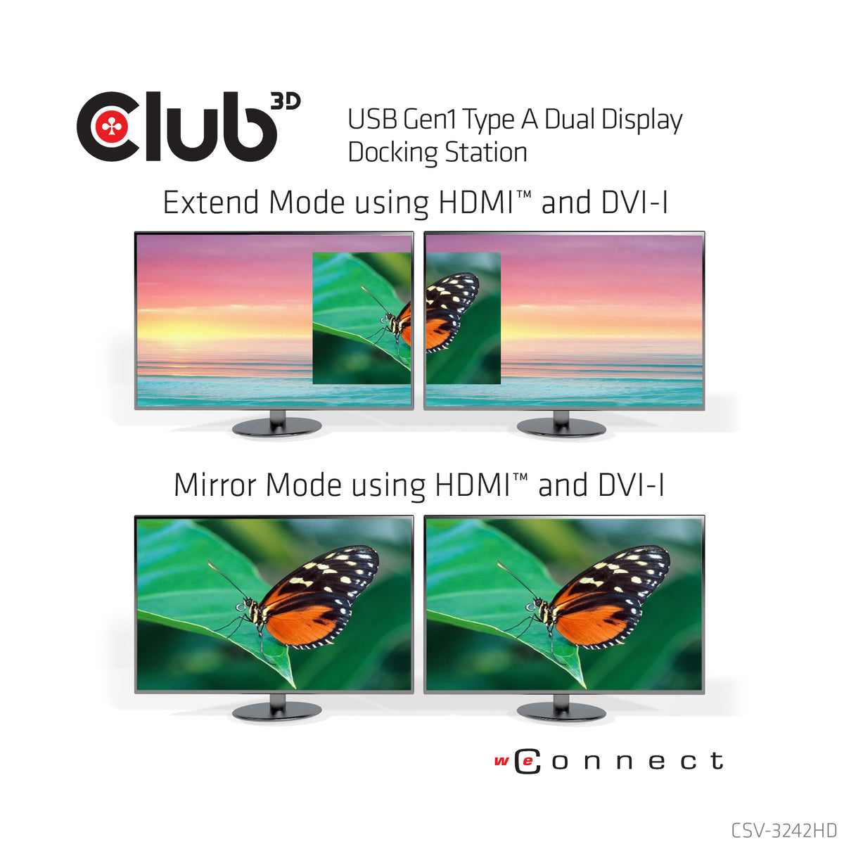 Club3D SenseVision USB 3.0 - billede 13