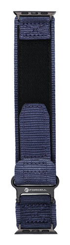 FORCELL Velcro Nylon Strap for Apple Watch - Blue - 38/40/41 mm