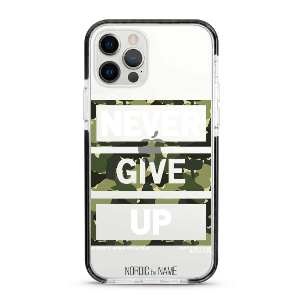 iPhone 12 Pro Max Cover Never Give Up