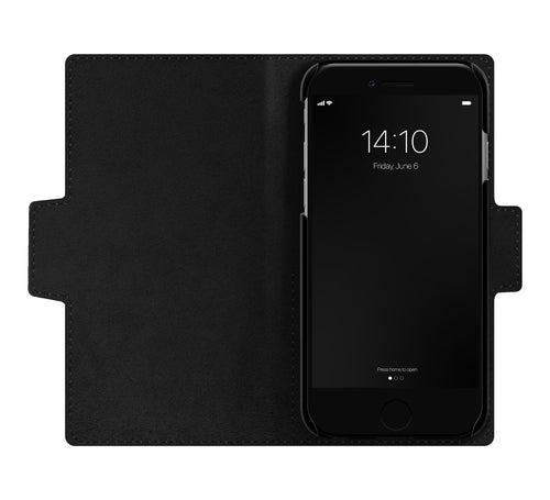 iPhone 6/6S/7/8/SE Wallet Flip Cover Unity Metal Woods – Ideal of Sweden