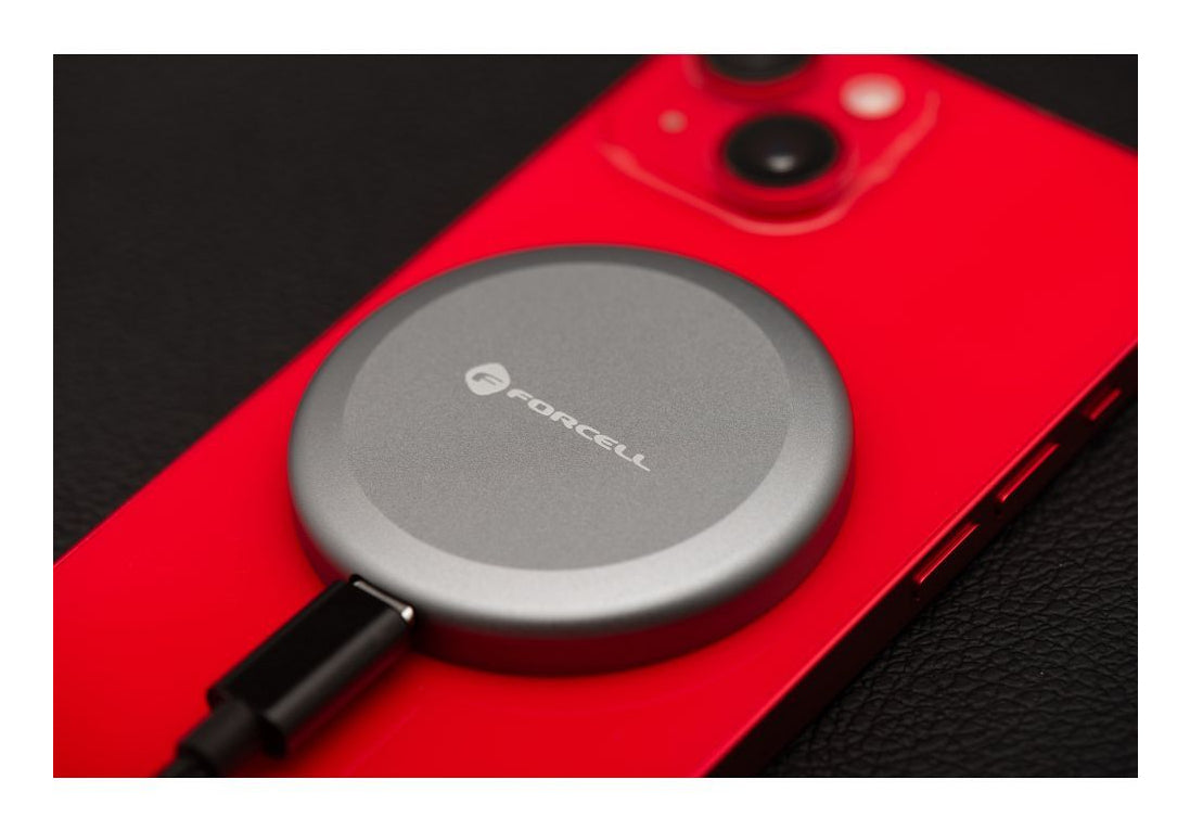 Trådløs oplader 15W Sølv Qi2