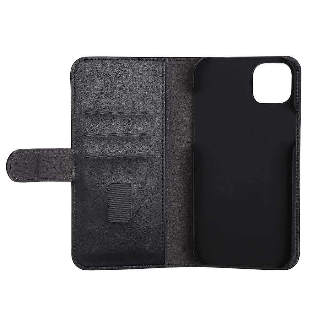 iPhone 14/14 Plus Wallet Flip Cover Gear 2in1 3 card – Sort – Buffalo - billede 4